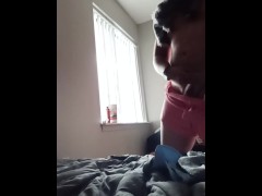 Military albino white shorts dad dilf