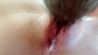 He licks my little pussy 💦🍑 to end up fucking me 🍆😈//French Amateur