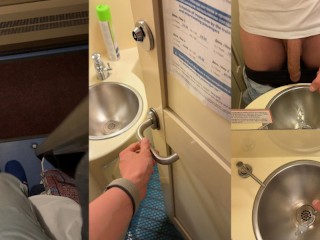 A Night on the Train, Part 2. got Turned on by the Hot Cabin Mate