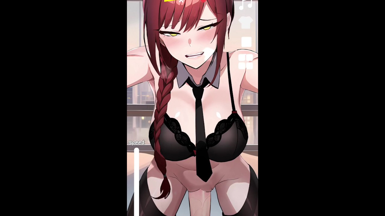 チェーンソーマンアニメエロアニメのマキマの巨乳を楽しむ