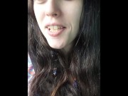 Flashing at a Gas Station Cute Hairy Bush Girl Feels like a Pervert ...