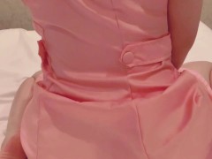 【素人】パイパンデカ尻コスプレナース❤変態ディルドオナニーで大量連続潮吹き❤ オホ声、おまんこくぱぁ、バックからアナル丸見え - Screenshot 1 of 16 - 60fps