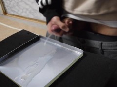 【大量射精】トレーに大量射精する男子【ショート動画】 - Screenshot 8 of 16 - 自撮り