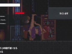 【#02 Drain Mansion実況】ホラー逆レドットアニメーションエロゲー。猫サキュバスに誘惑されたり、足コキでイかされたり・・・ 10/16