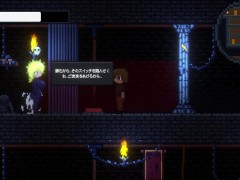 【#02 Drain Mansion実況】ホラー逆レドットアニメーションエロゲー。猫サキュバスに誘惑されたり、足コキでイかされたり・・・ 15/16