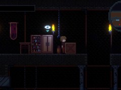 【#02 Drain Mansion実況】ホラー逆レドットアニメーションエロゲー。猫サキュバスに誘惑されたり、足コキでイかされたり・・・ 6/16