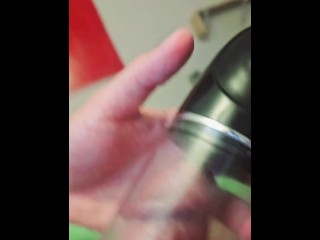 My cock pumped to the max