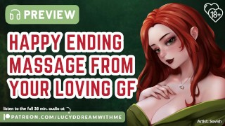 An Erotic Massage From Your Loving GF | F4M Audio | Nuru | Titjob | Preview