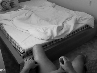 Husband was on a Night Shift and didn't Knew that Wife Cheated him with Friend who Stayed over Night