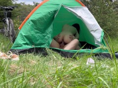 Секс Реальной Пары В Палаточном Лагере. Он Почти Кончил В Меня От Перевозбуждения - Screenshot 10 of 16 - Real Couple Sex