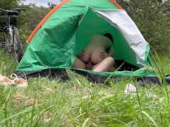 Секс Реальной Пары В Палаточном Лагере. Он Почти Кончил В Меня От Перевозбуждения - Screenshot 11 of 16 - Outdoor Public Sex