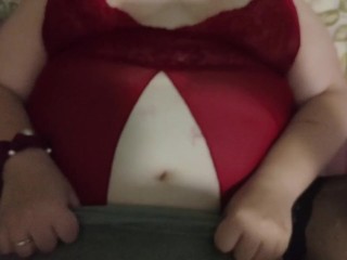 Greek Wife Fucked Dressed in Lingerie. Γέμισε το μουνάκι μου με χύσια!