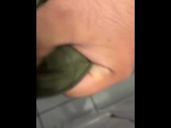 Hard Dick cumming on cheeky silk panties Full video