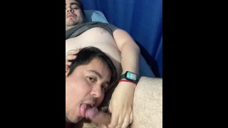 My boyfriend fucks my mouth