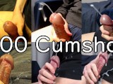 Collection of 100 cumshots