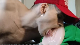 New video eating pussy and cum on pussy