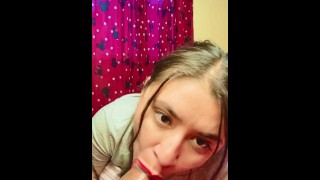 Latina whore gives a delicious blowjob and I cum on her beautiful face  | MinnieSoulDays