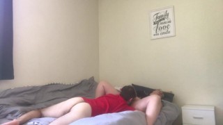 I Fuck My StepSister And She Makes Me Cum On Her Back
