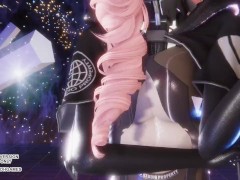 [MMD] (G)I-DLE - Queencard Ahri Akali Seraphine Sexy Kpop Dance League of Legends Uncensored Hentai