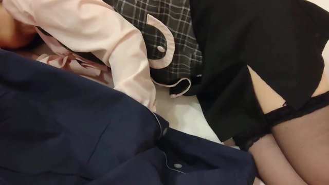 素人ハメ撮り クンニでイカされ悶えるOLアシスタント 中出しセックス フェラ コスプレ