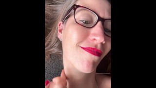 Beautiful agony Orgasm face and ASMR moaning - Pleasure Toy Queen