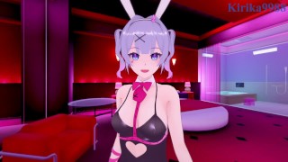 Hatsune Miku (Rabbit Hole) and I have intense sex at a love hotel. - VOCALOID POV Hentai