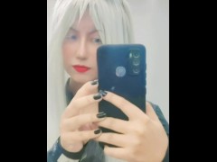 satoru gojo genderbend female cosplay caty blackrose patreon