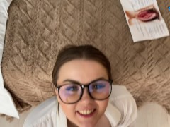 Милая одногруппница Помогла Выучить Анатомию ВАГИНЫ!Угостил Шлюшку Кремпаем - Screenshot 7 of 16 - порно русское