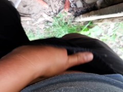 I peeking on my stepsister and masturbate - IkaSmokS