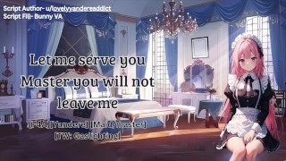 Yandere Maid Chains you to the bed and won't let you leave ASMR Roleplay audio