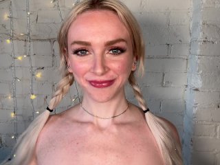 Screen Capture of Video Titled: POV Jean Jacket JOI Face Fetish Dirty Talk Cum Countdown