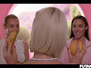 Futa Barbie Girls Lose Their Virginity With Huge Cum Explosions screenshot number 1