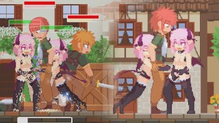 Attack it! Devil Legion Porn Game [Part 01] side Scroller Sex Game Play [18+] Nude mini Game