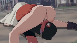 Kunoichi trainer seksspel Anko seksscènes deel 2 gameplay[18+]