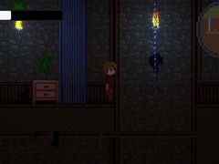 【#06 Drain Mansion実況】爆乳爆尻サキュバスに立ち逆さフェラ搾精されたり・・(ホラー逆レドットアニメーションエロゲー) - Screenshot 10 of 16 - Hentai Game