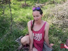 Your Outdoor Barefoot Nature Girlfriend Finshes Reading "The Romance of Aunt Beatrice"