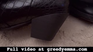 Ultimate Shoe Worship Boots Edition - Foot Fetish Dirty Shoes Goddess Worship Humiliation