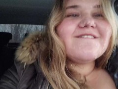 POV Facial Massive cumshot on the face of a cute milf with big tits