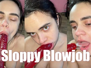 МОКРЫЙ РОТ ПОСЛЕ НЕБРЕЖНОГО МИНЕТА💦💦💦