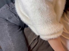 【個人撮影】女子大生の凄テク手コキで大量射精♡ 日本人素人　女子大生　ハメ撮り　巨乳 - Screenshot 1 of 16 - 日本人