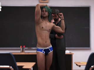 BOUND TO COLLEGE #04 • Gay Visual novel Gameplay [HD]