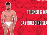 Esclava de cría gay engañada y hecha