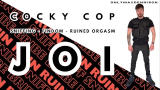 Cocky flic reniflant findom ruiné orgasme joi