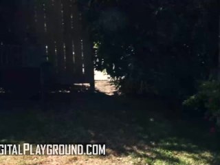 DIGITAL PLAYGROUND - Romi Rain Shows Off Her Huge Tits In Public And Gets Pounded By Keiran Lee screenshot number 1