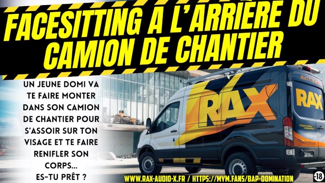 RAX &#x2F; Tu vas te faire dominer par jeune arrogant à l’arrière de son camion de chantier (Audio Gay)