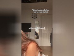 My hot step Sis doesn't wear panties