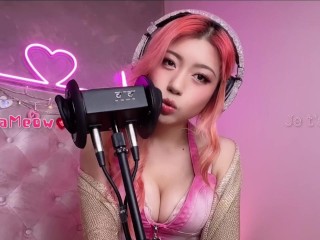 ASMR KISS,LonikaMeow Non-stop Kissing,不斷錫錫,港女 Ear Licking,Hong Kong ASMR 親吻