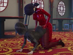 futanari LadyBug fucks Mavis Dracula - Screenshot 3 of 16 - Mavis