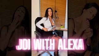 JOI | Alexa Tomas in the office wants you to cum ROLEPLAY