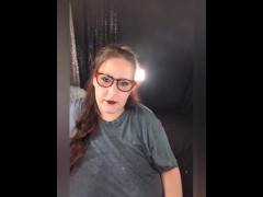 Smoking Girl Live Stream Chatting